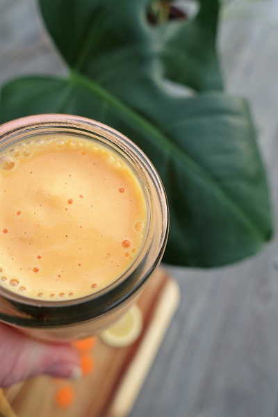 Smoothie gulrot appelsin