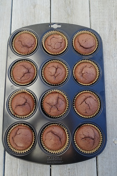 Sjokolademuffins uten sukker