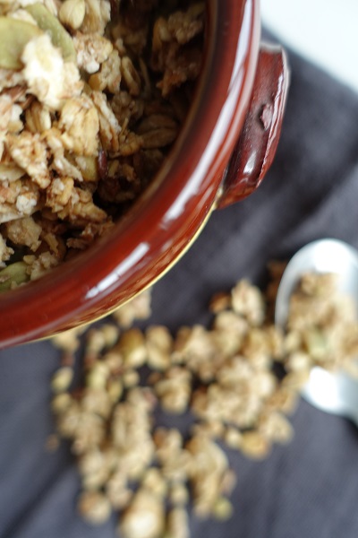 Granola med havre og bokhvete