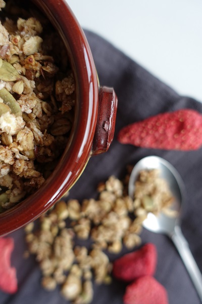 Granola med havre og bokhvete