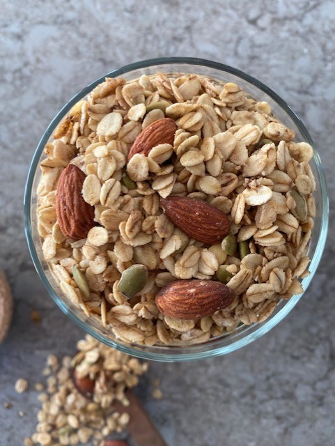 Granola med lønnesirup